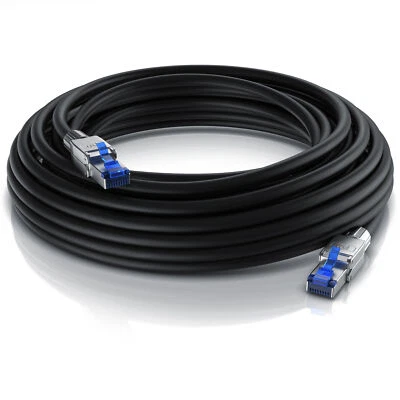 Primewire CAT 8.1 Netzwerkkabel 40 Gbit/s Gigabit Ethernet LAN 40000 Mbit/s 30m