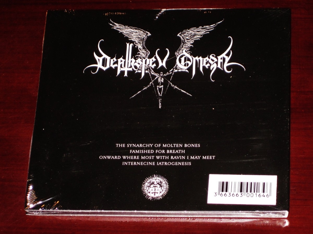 The Synarchy of Molten Bones by Deathspell Omega (CD, 2016) for