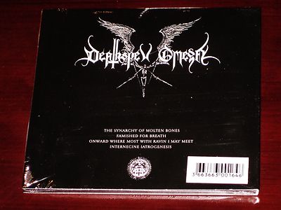 The Synarchy of Molten Bones by Deathspell Omega (CD, 2016) for