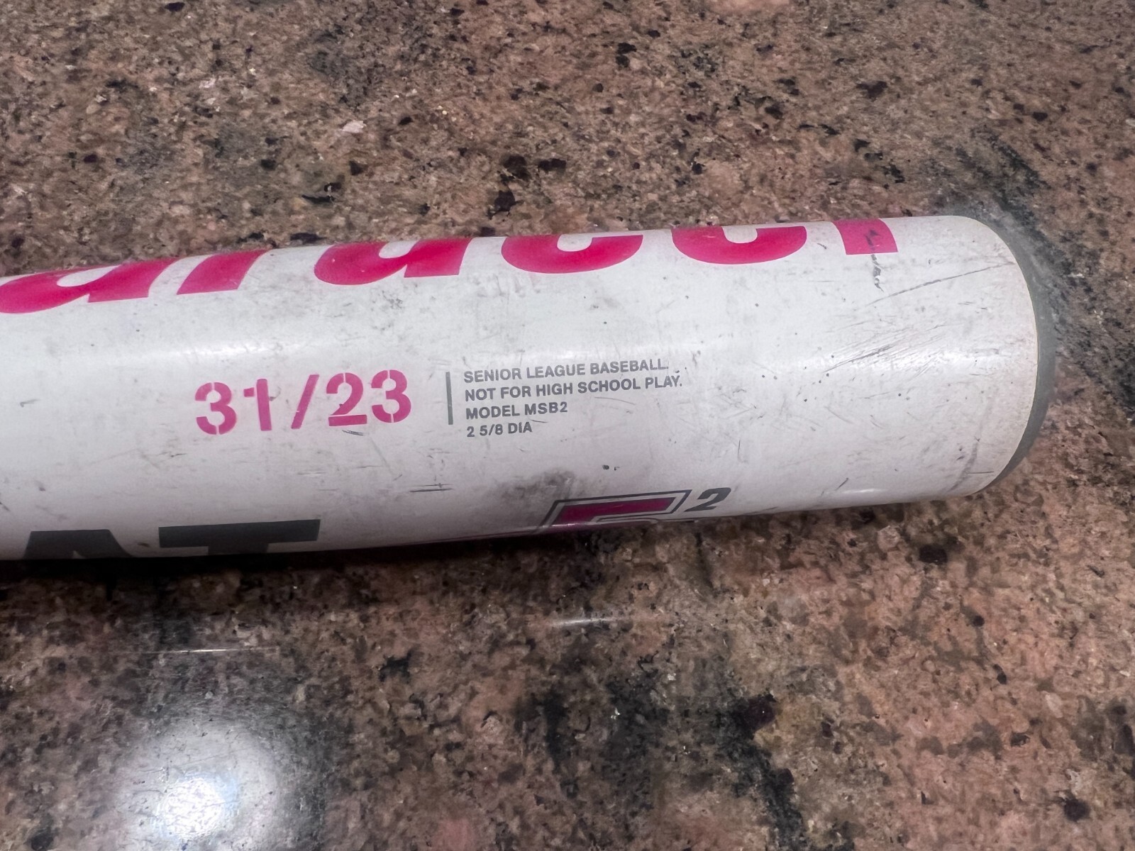 Marucci CAT 5 31” 23oz Drop 8 Alloy 2 5/8" Dia Baseball Bat Senior