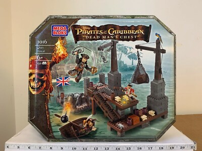 MEGA BLOKS Pirates of the Caribbean Port Royale 1016 Set