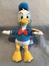 Plush Disney Junior Mickey Mouse Clubhouse 11" Donald Duck w tag Just Play H2