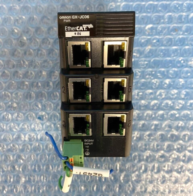 OMRON Junction Slave EtherCAT GX-JC06 tested