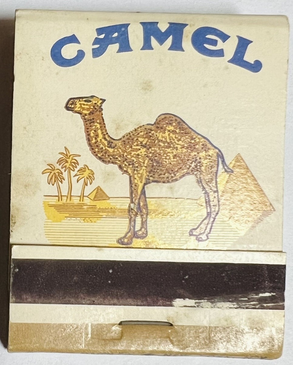 Camel Cigarettes I'd Walk A Mile For a Camel Matchbook Matches