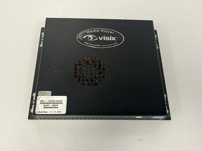 Visix Media Player X16-83933 Intel Core i3-2120 3.30GHz 4GB RAM No HDD/No OS