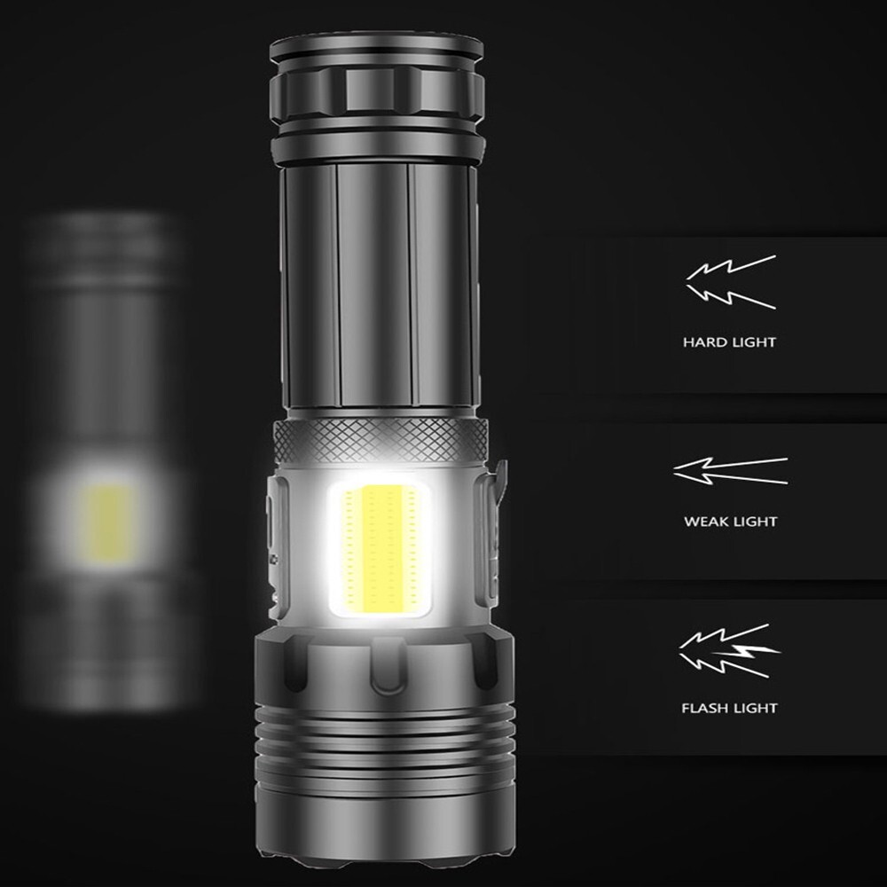 1200000 Lumens Super Bright LED Tactical Flashlight Rechargeable LED