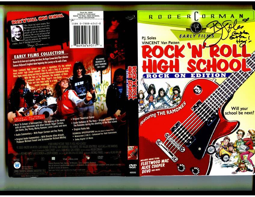 【中古】 DVD海外版 ロックンロール ハイスクール Rock N Roll High School P.J. Soles P.J. Soles signed Rock 'N' Roll High School dvd 17078855289| eBay