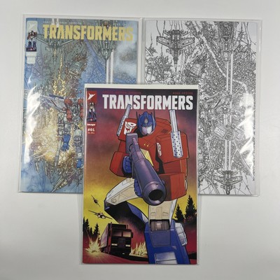 TRANSFORMERS #1 4TH & 5TH PRINTS