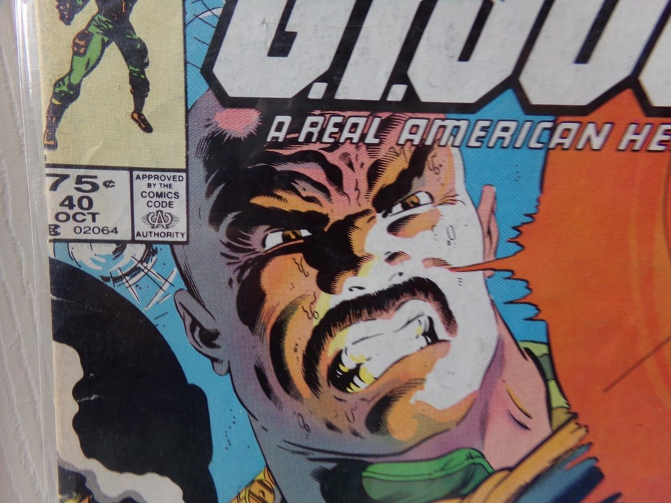 Vtg GI Joe Comic Book 40 OCT 1985 Marvel ARAH A Real American Hero eBay