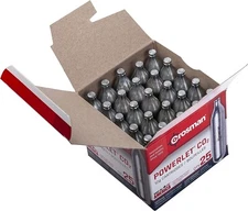 25 Crosman CO2 Cartridges Cartridge Tank Bullet BB Pellet Airsoft Air Gun Rifle