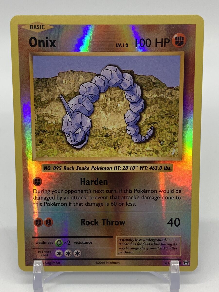  Pokemon - Onix (61/108) - XY Evolutions : Toys & Games