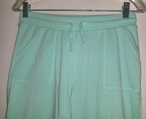 Cute Comfy Girl's Cat & Jack Size XL 14/16 Sweat Pants W/Pockets Minty green - Picture 4 of 10
