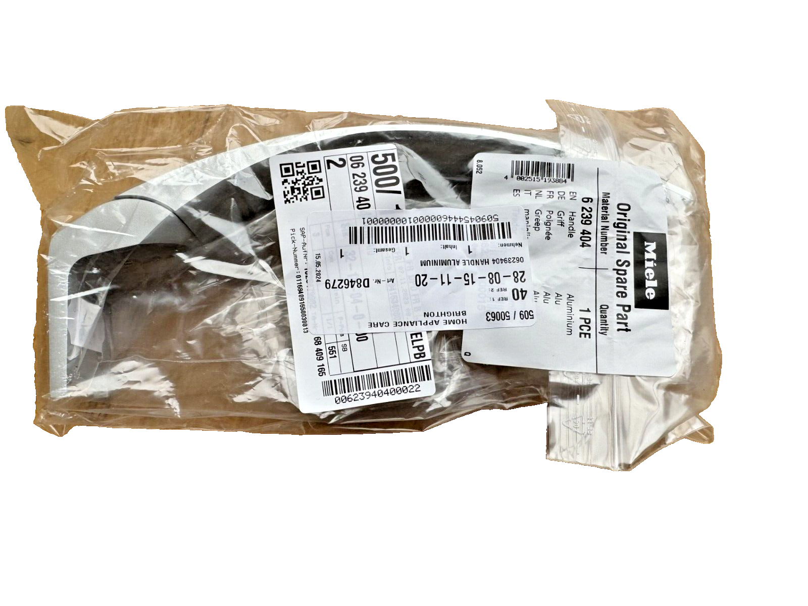 GENUINE MIELE Refrigerator Door Handle K8 KD KF KT F FN 6239404 eBay