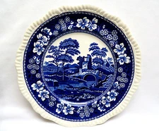"Spode Tower Blue" Copeland England Dinner Plate ~ Old Mark ~ 10 5/8