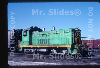 Original Dia N&W Norfolk & Western / Illinois Terminal Paint SW7M 1220 in 1984