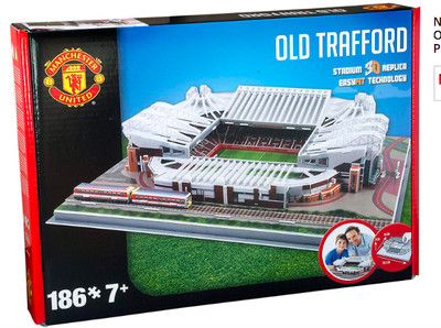 Manchester United Old Trafford Stadium 3d 186 Piece Jigsaw Puzzle Nib Age 7 5012822037053 Ebay