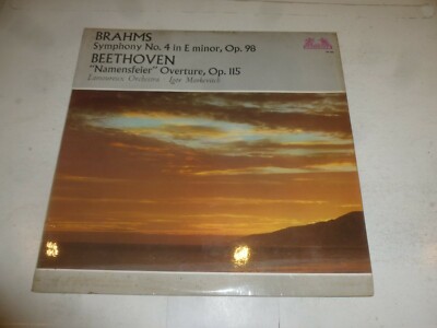 IGOR MARKEVITCH & THE LAMOUREUX ORCHESTRA - BRAHMS - Symphiny No 4 in E Minor