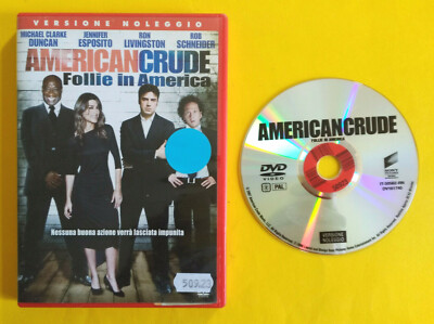 DVD Film Ita Thriller AMERICAN CRUDE Ron Livingston Ex Nolo (D6)