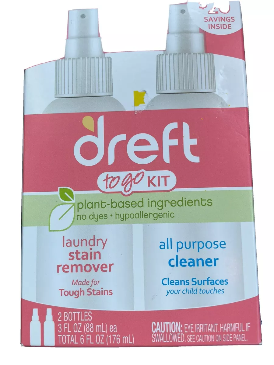 Dreft Laundry Stain Remover 3 oz and All Purpose Cleaner 3 oz - To