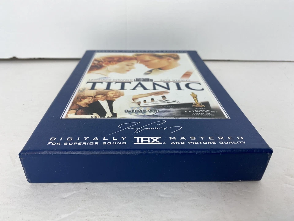 Titanic Special Collector's Edition 3 DVD Set COMPLETE, 1997 Great condition! - Image 2 of 4