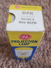 DFK Projector LIGHT BULB General Electric GE 1000W 120V Projector LAMP NOS