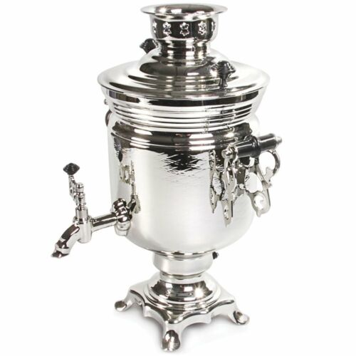 14" Electric Russian Samovar 110V for US & Canada!!! Boils in 8-10 mins
