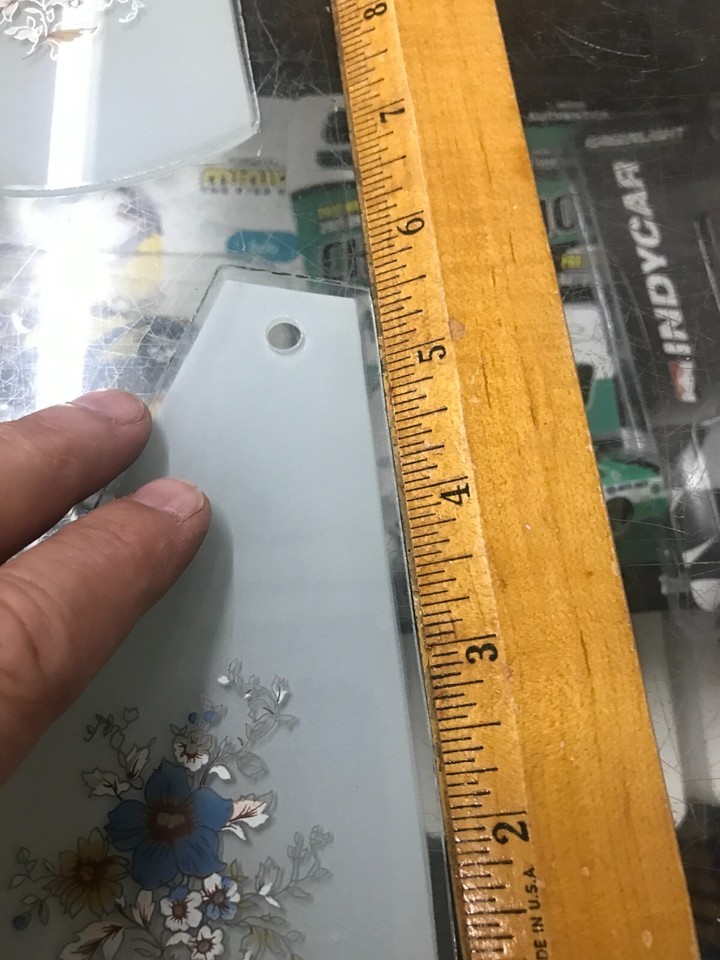 OK LIGHTING TOUCH LAMP REPLACEMENT GLASS PANELS SET (6) Angel New eBay