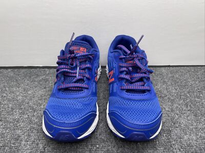 Sz New Balance Kid's 680v5 Tech Ride Running Shoe Blue