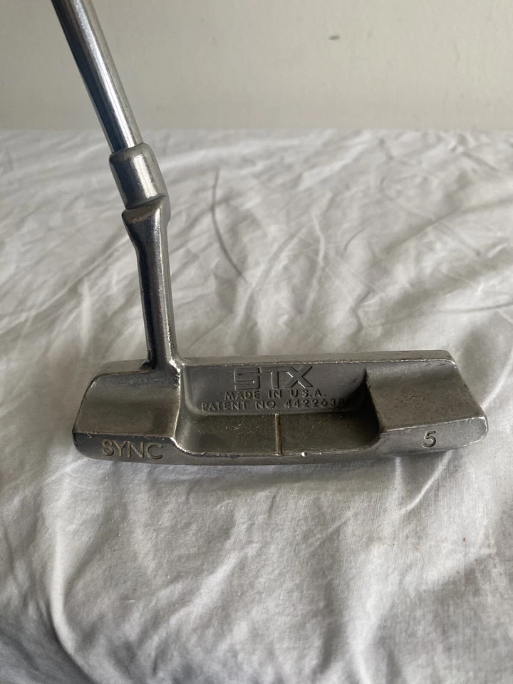 STX Golf Putter SNSR Grip Sync Series 5 Club RH 35 Inch Tour EUC - Image 2 of 4