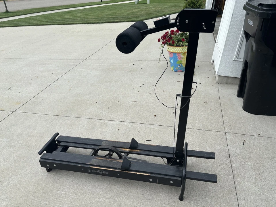 Vintage Nordic Track Skier Machine Exercise Workout Ski Home Gym With Monitor - Image 3 of 4