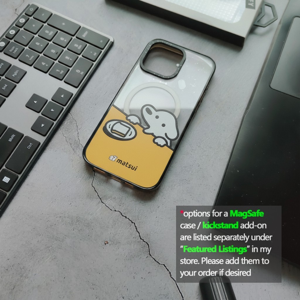 Matsui Acrylic Impact Case for iPhone 13-18 optional