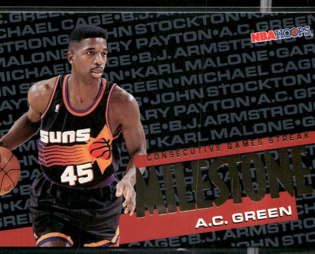 1995-96 Hoops #210 A.C. Green