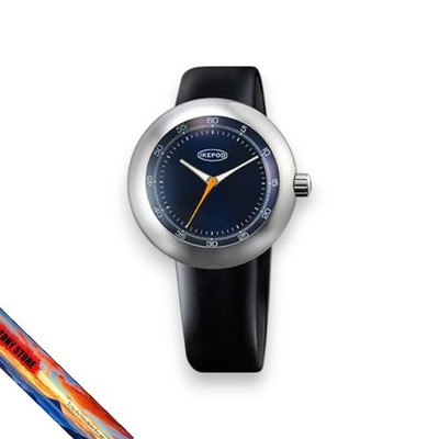 IKEPOD Megapod IPM001SILB 001 Dieter Men's Wristwatch Watch Geniune POD Black JP