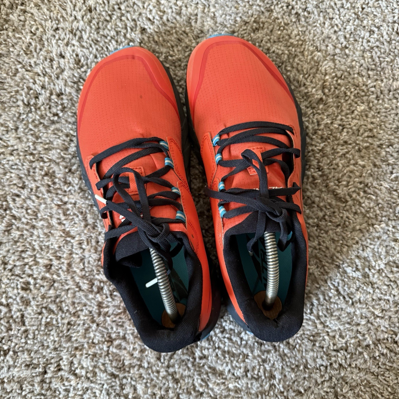 SAOLA Scarpe da trail running uomo Altra Superior 5 taglia 10 arancione stringate basse