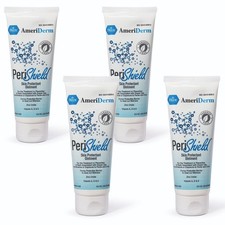 MED PRIDE Baby Diaper Rash Cream 3.5oz Zinc Oxide Skin Protectant Ointment 2-4ct