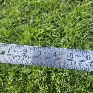 Vtg Lufkin Rule Co No. 95 steel 36" Steel Ruler Saginaw Mich USA Tool 