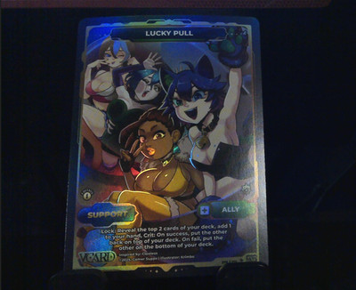 VCard Divine Chaos First Edition - Secret Rare - Lucky Pull
