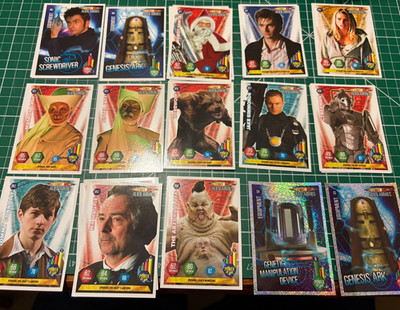 Doctor Who Alien Armies Sammelkarten. Seltene Karten Gratis UK P&P