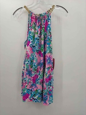 Pre-Owned Lilly Pulitzer Blue Size Medium Tank Top