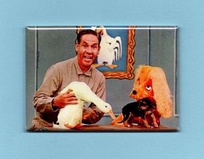 RAY RAYNER *2X3 FRIDGE MAGNET* ACTOR AUTHOR CHILDREN'S TELEVISION TV WGN CHICAGO