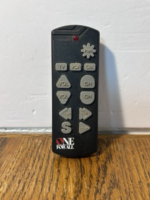 Vintage One For All Universal Remote Control URC-2030 TV VCR Cable TESTED WORKS