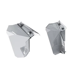 Ski-Doo New OEM, REV-XM XS Windshield Side Deflector Kit, 860200912