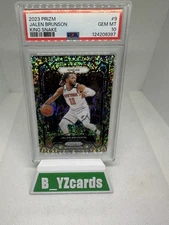 2023-24 Panini Prizm Jalen Brunson #9 King Snake Gem 10 💎💎