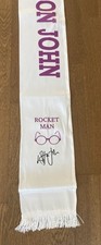 Elton John Facsimile Signed Rocket Man Scarf