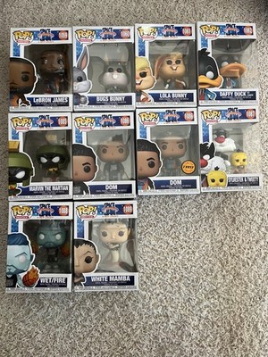 LOT OF 10 SPACE JAM FUNKO POPS