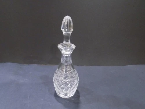 Waterford Crystal 8 1/4" Glandore Pattern Cruet w/ Stopper Vintage