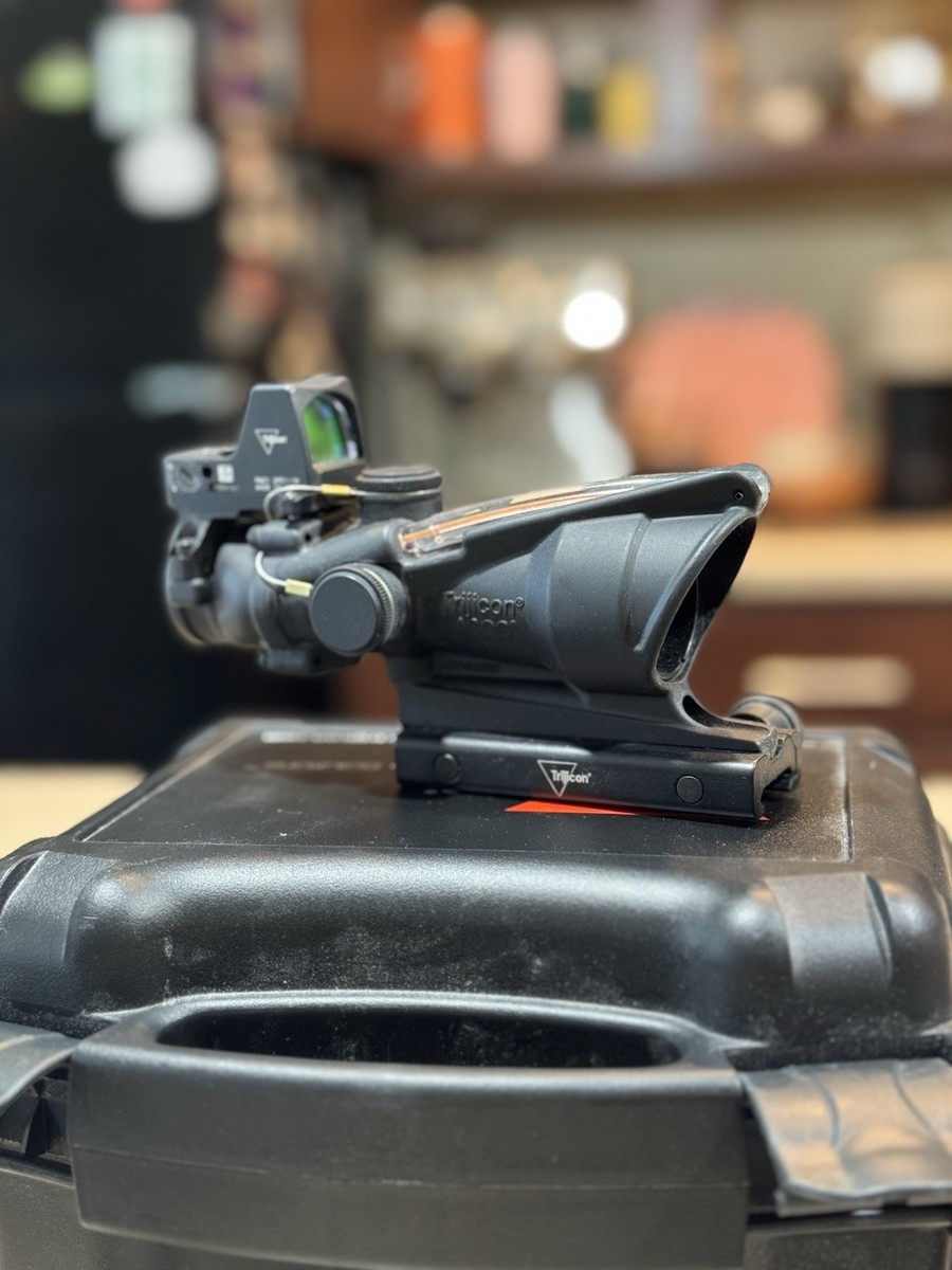 Trijicon ACOG with Red Dot | eBay