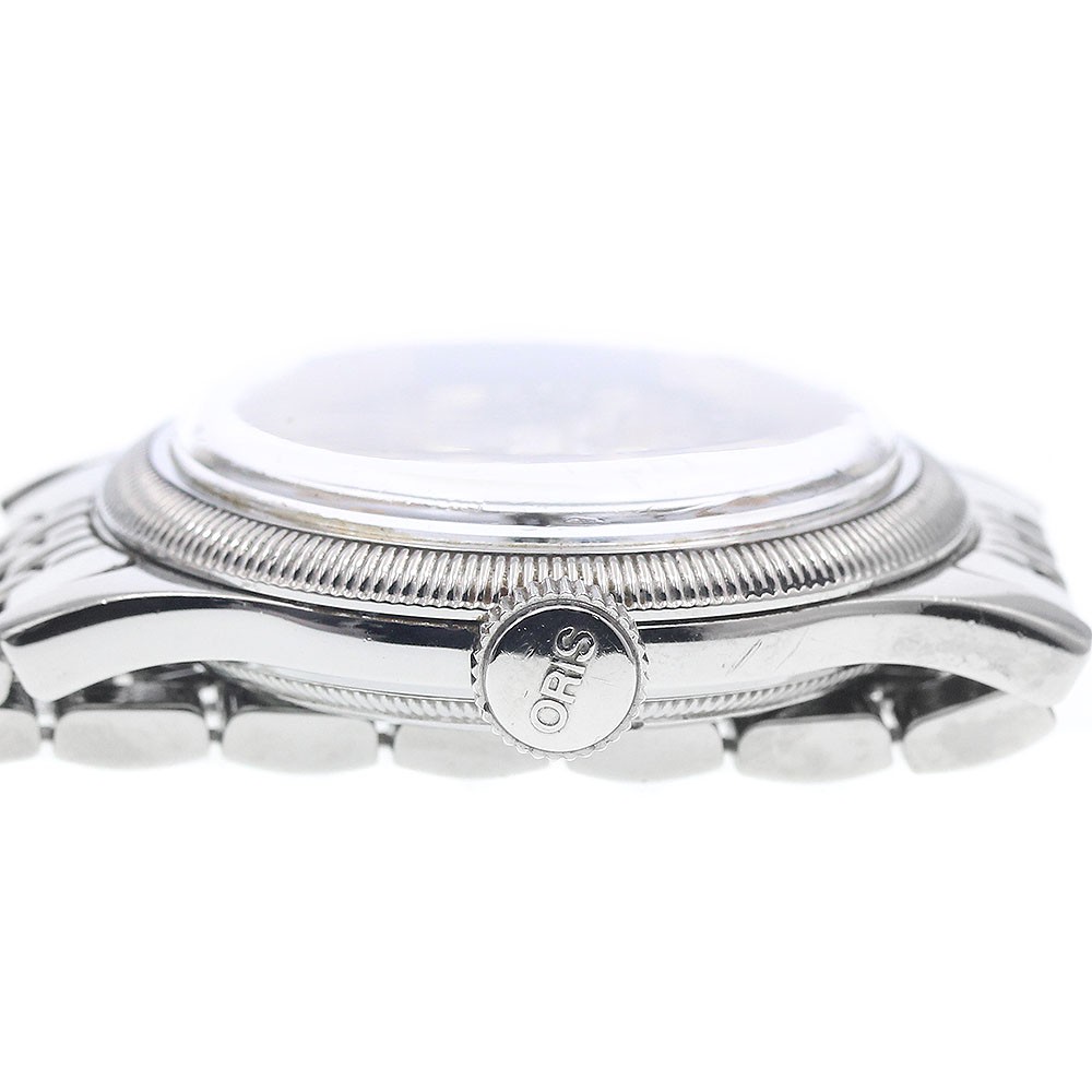 ORIS Pointer date Ref.7463C Small seconds black D… - image 5