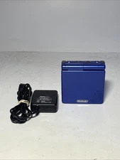 Nintendo Game Boy Advance SP Blue With Charger Tested