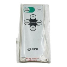 GPX Under Cabinet CD Clock AM/FM/Weather Band Radio KCCD3004DP
